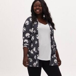 Disney The Nightmare Before Christmas Open Cardigan
